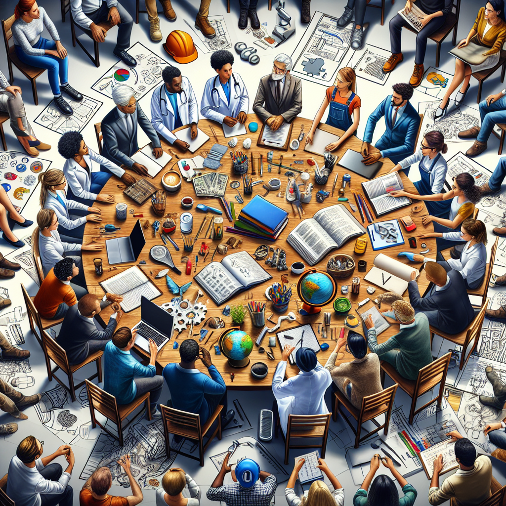 Illustration for: Collaboration Across Disciplines